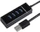 USB 4 Ports HUB with LED High Speed 5Gbps Hub Portable Extension