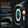 Spigen Lock Fit designed for Apple Watch Ultra 2 / Apple Watch Ultra Case Cover with Secure Locking System Apple Watch Ultra 49mm Case - Black