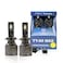 Toby&rsquo;s TY60 MAX PSX26 2 Pieces Car LED Headlight Bulbs Original 120W/Pair Power 12000/Pair Lumens With Color Temperature 6500K