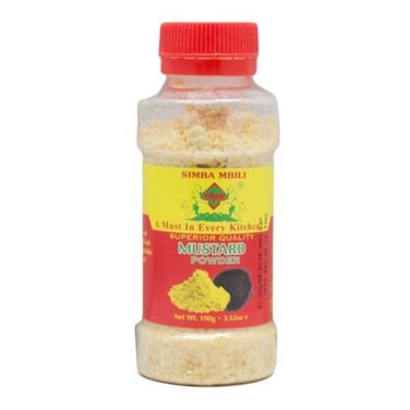 Simba Mbili Mustard Powder 100G