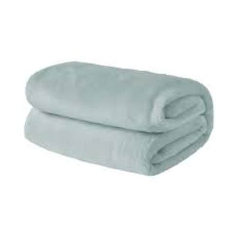 BLANKET DOUBLE DUCK EGG BLUE 200X2