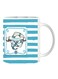Giftex Nautical Design With Navy Theme Mug White/Blue 11Ounce