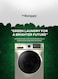 Bompani BO5283BI8500SS Silver Washer/Dryer, 8kg Front Load Washer &amp; 6kg Dryer Combo, BLCD Inverter Motor, Electromagnetic Lock, 16+3 Programs For Efficient, Stylish, Warranty-Backed Performance