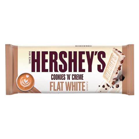 Hersheys Cookies 39N39 Creme Flat White Chocolate 90G