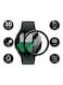 Fitme واقي شاشة ثلاثي الأبعاد مكون من 4 قطع لساعة Samsung Galaxy Watch-4 مقاس 44 مم أسود