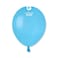 5in Round Light Blue Latex Balloon