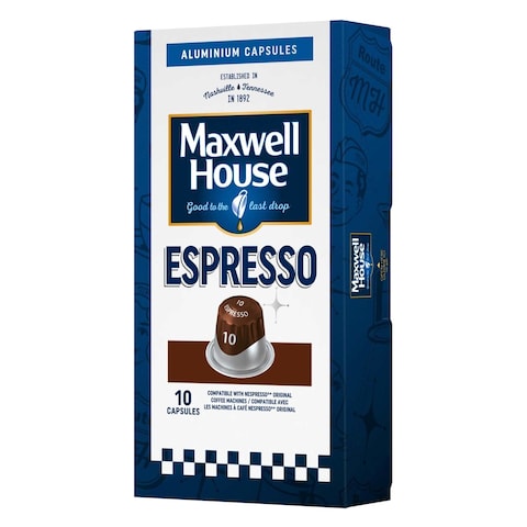 Maxwell House Espresso Powerfull Coffee Capsules 52g