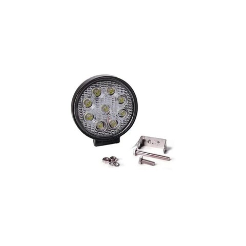 High-Quality LED 27W Spot Flood Beam, Round Spot Flood Beam LED Work Light, Weatherproof and Dustproof Construction with Aluminum Housing Material