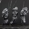 LINGWEI Thinker Face Statue Desktop Thinker Statue Sculpture Figurines Abstract Art Silence Is Golden Series Creative Desk Decorations Hand &amp; Face Desk Statues Silver