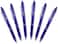 Pilot Frixion Clicker Retractable Erasable Gel Pens, Fine Point, Blue Ink, 6 Pack