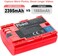 DMK Power LP-E6 LP-E6N Battery 2395mAh &amp; Single Slot USB Battery Charger Compatible with Canon EOS R 60D 70D 80D 5D II 5D III 5D IV 5Ds 6D 6D Mark II 7D 7D Mark II C700 XC10 XC15 Cameras