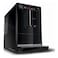 Melitta Solo Fully Automatic Coffee Machine E950-222, 1400 W, 1.2 L, Pure Black, Stainless Steel, Automatic Cleaning