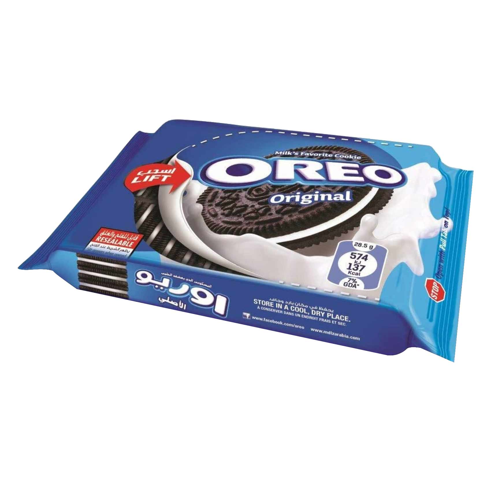 Buy Oreo Original Cookies 370.5g Online | Carrefour UAE