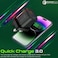 Promate Powerport-25ac Ultra-Fast Dual Port AC Charger with 25W Power Delivery and QC 3.0