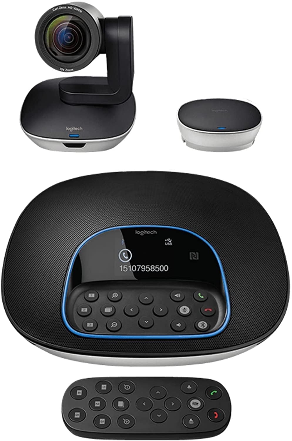 Buy Logitech Group Video Conferencing System, Full HD 1080P, Autofocus ...