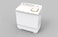 Akai 20 kg Twin Tub White Washing Machine, Powerful Pulsator, Rust Resistant, 20-Min Soak Function, Sleek Design, WMMAX020Tt White