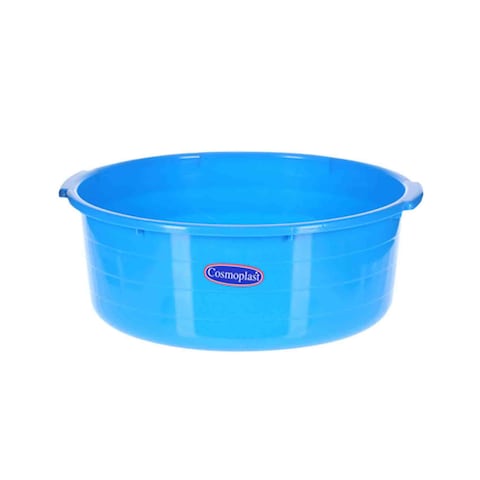 Cosmoplast Round Basin Tub Blue 12inch