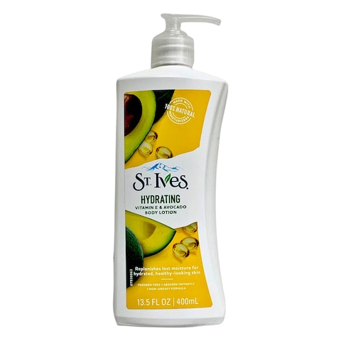 St. Ives Vitamin E And Avocado Hydrating Body Lotion White 400ml