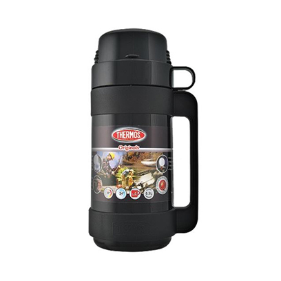 Thermos Glass Flask Black 32-180
