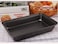 Baking Dish /Cake Mold 12 Inch Carbon Steel Plus High Deepening Baking Plate Rectangular Double-Sided Non-Stick