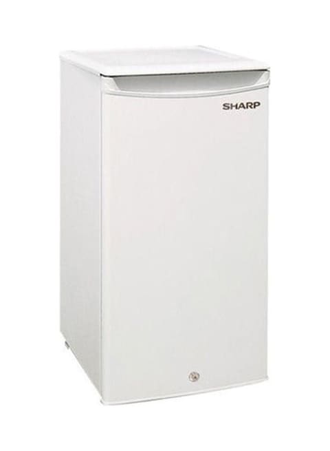 Sharp Refrigerator 122 Liter, Mini Bar, Defrost, SJ-K155XJ-WH, White