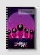Lowha Spiral Notebook With 60 Sheets And Hard Paper Covers With Squid Game Design, For Jotting Notes And Reminders, For Work, University, School