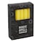 Pack of 12 'SUCCESS' Spell Candles Yellow