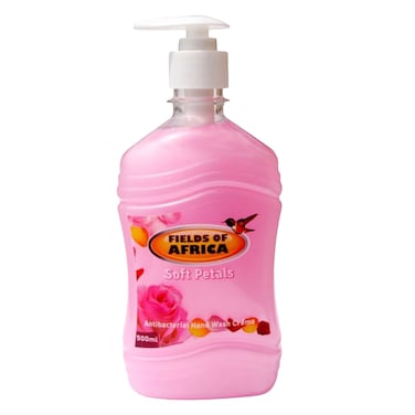Fields Of Africa Soft Petals Antibacterial Hand Wash Creme 500ml