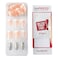 Kiss Impress Press-On Manicure False Nails 83659 Short Time Slip 30 PCS