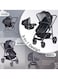 Moon Tres 3 In 1 Travel System -Black