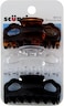 Scunci 1611103A048 Jaw Clips Assorted Colors 3 Count