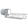 Generic-Standing Shelf Units Kitchen Shelf Stainless Steel Faucet Rack Rag Drain Rack Household Kitchen Punch-Free Sink Storage Rack