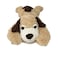 Laying Plushy Dog Toy 100cm Beige