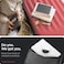 Spigen Air Fit designed for Apple AirTag Wallet Card Case Cover AirTags Holder for AirTag Keychain Ring (2021) - White