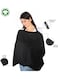 Moon 100% Organic Fabric Durable Lightweight Nursing Privacy Cover Wraps Burp Cloth