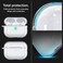Spigen Ultra Hybrid for Airpods Pro 2nd Generation case (2022) Airpods Pro 2 case cover with Carabiner - Crystal Clear