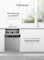 Bompani 15-Place Setting Dishwasher - Premium Inox Finish, Turbo Fan, 8 Programs, LED Display, Overflow Protection, 4-Star Energy Rating, One-Year Warranty - BO5021ST Silver