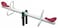 RBWTOYS New Outdoor Premimum Material Rider Seesaw with 2 Kids Seat, Playset for Kids.  RW-15232  200x55x80cm