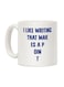 muGGyz World's Best Neapolitan Mastiff Dog Dad Printed Coffee Mug White/Black 11Ounce