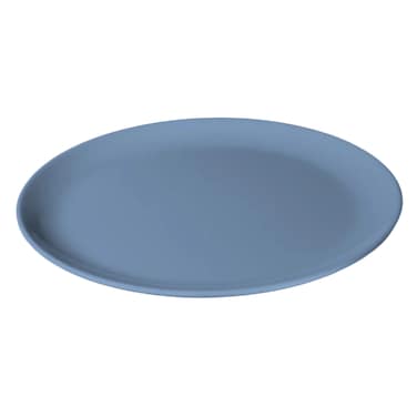 KIP DN/PLATE ROUND S/BLUE 10&quot;