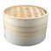 2-Layers Bamboo Steamer With Cover 30cm