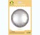 Party Time 1pc 18" Matte Silver Round Shaped Foil Mylar Balloons For Mother's Day, Wedding Decoration &amp; Engagement - Birthday Party Supplies