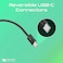 Promate USB-C to USB-C Cable, Premium 60W Power Delivery Fast Charging Cable, 480Mbps Data Sync, 200cm Anti-Tangle Nylon Braided Cord for iPhone 17, Galaxy S25, iPad Air, Dell, ECOLINE-CC200.BLACK