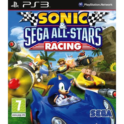 Sony Ps3 Sony Ps3 Playstation 3 Sonic Sega All Star Racing
