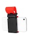 Generic - Universal Car Steering Wheel Clip Mount Holder For Mobile Phone 55 - 85millimeter Red