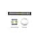 22 Inches/57cm 100W Light Bar High Low DRL Beam For Jeep Wrangler, 9000Lm Lumens with Aluminum Housing Material