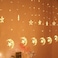 DEALS FOR LESS - Star moon Shape LED string light, Decorative light for Indoor &amp; Outdoor