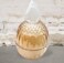 Atraux 2 Pcs Elegant Egg-Shaped Glass Tissue Box For Home &amp; Office