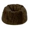 In House Kempes Fur Bean Bag Chair - Small - Dark Brown
