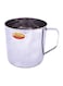 Stainless Steel Deluxe Mug Silver 8centimeter